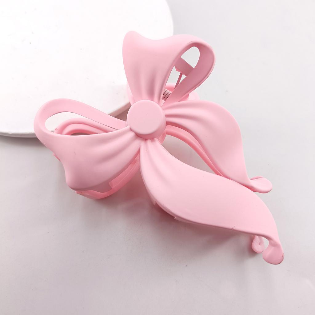 Pinza per Capelli a Nodo Farfalla Colorata con Effetto 3D Pinza a Squalo Fermaglio alla Moda per Chignon Pinza Professionale per Capelli