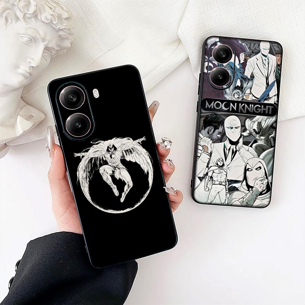 Moon Knight Marvels Marc Spector Phone Case for Samsung Galaxy S22 S21 S20 FE Ultra Plus A35 A36 A37 A33 A34 A04 A71 Cover