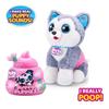 Zuru Puppies Pooping Husky  Dog Puppy Plush Toy Change Unboxing Electronic Toy