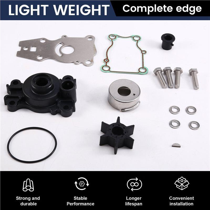 For For 40 50 60 Hp 2/4-Stroke Outboard Sierra 63D-W0078 63D-44311-00 Outboard Water Pump Impeller Repair Kit