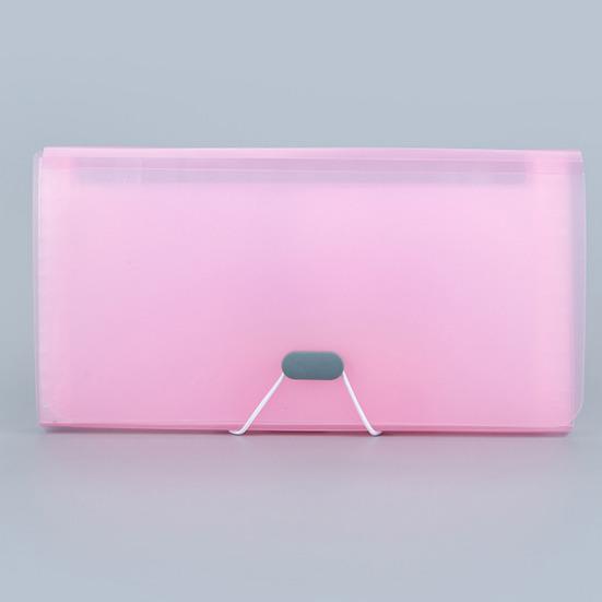 13-Pocket Accordion File Folder A4 Letter Size Large Capacity Paper Document Holder Waterproof Expanding File Organizer for School Office Supplies