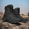 Mens Tactical Boots Waterproof Anti-Slip Durable Hiking Desert Mountain Outdoor Use