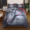 Sexy Beauty Skeleton Girl Bedding Set 3d Duvet Cover Polyester Comforter Cover Twin Queen King Single Size Luxury Fashion Gift