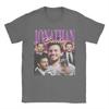 Unisex s Jonathan Bailey Actor T Shirt Cotton Clothing Awesome Short Sleeve Round Collar Tees Plus Size TShirt