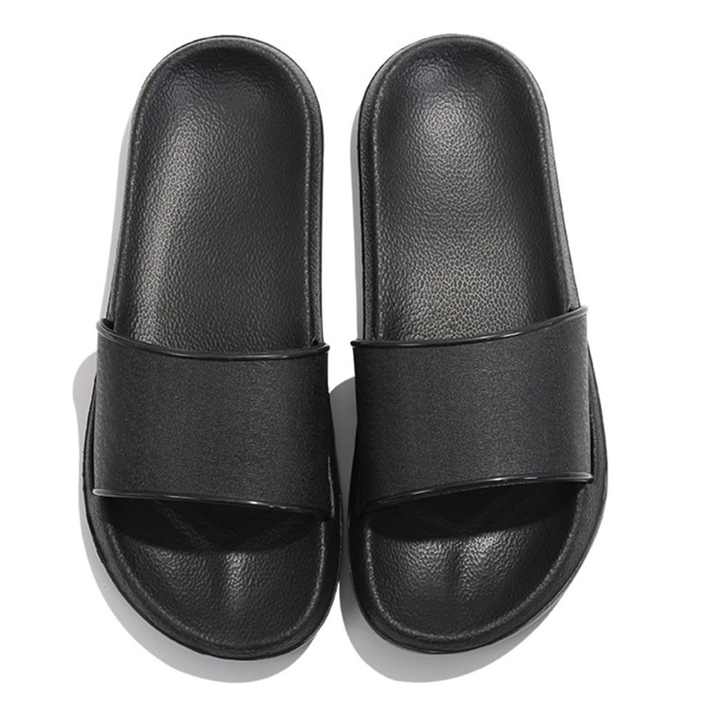 Sandale de damă Sliders Summer Beach Outdoor Hoom Baie Negru WhitePantofi
