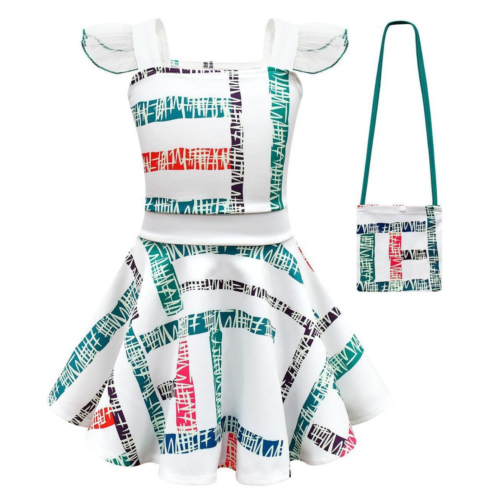 

Горячие аниме и костюмы для косплея персонажей теледрам для детей, платье для девочек, балетное платье на бретельках-спагетти. 140 белый