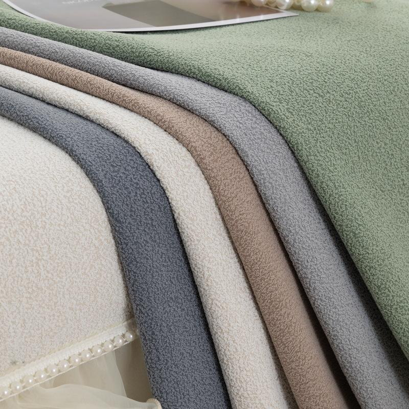 Pearl Lace Girly Style Four Seasons Chenille Sofa Cushion Anti-Cat Scratch Solid Color Anti-Slip Sofa Cushion Cover