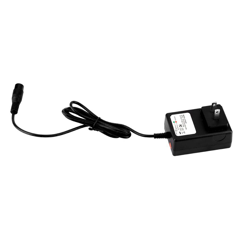24V 0.6A Electric Scooter Charger Black Housing 110V Battery Charger Battery Desulfator for Razor E100 E125 E500S PR200