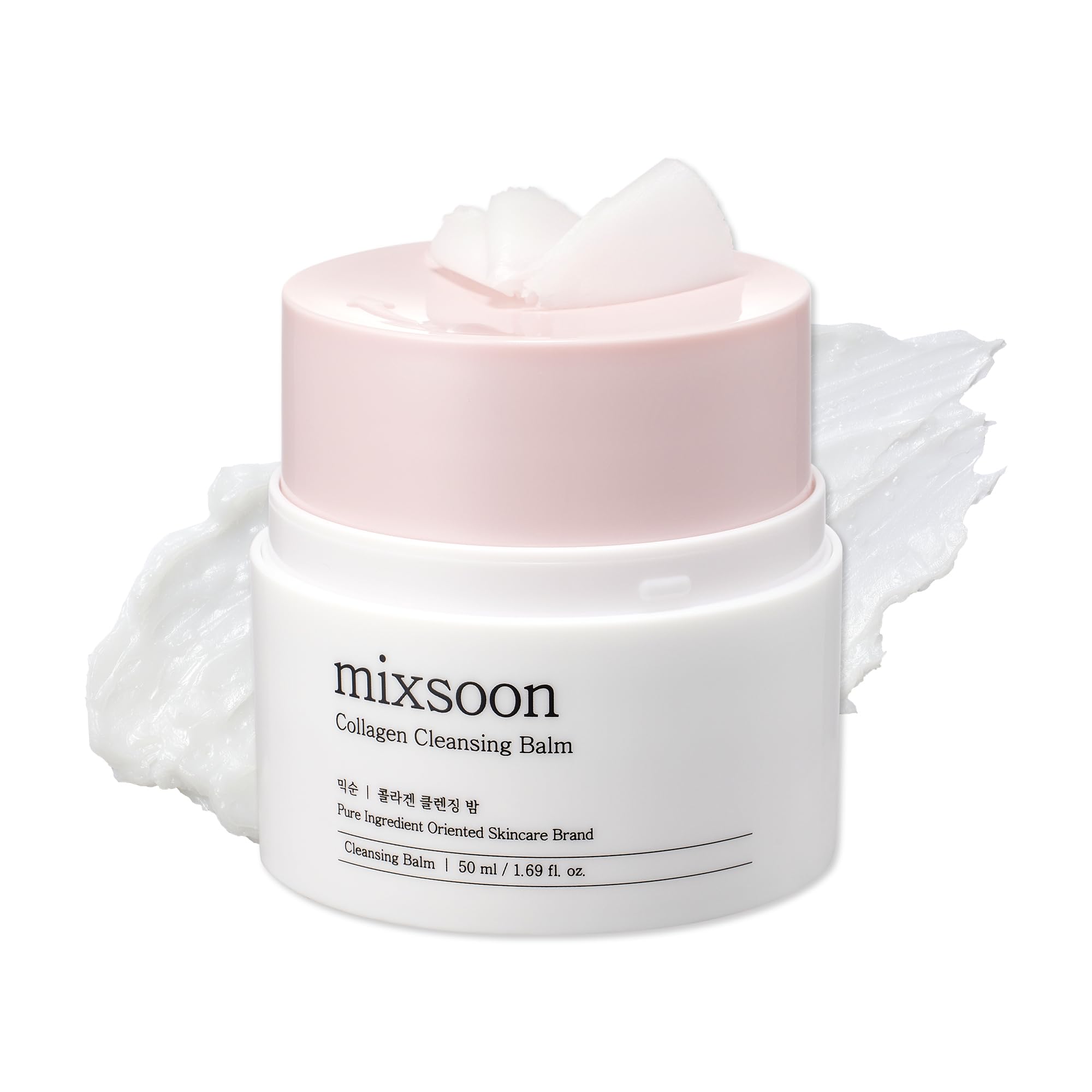 

Mixsoon Collagen Cleansing Balm 50ml - Face Wash, Cleansing Balm, Makeup Remover, PDRN, Pore Care, Gentle, Korean Cosmetics