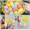 1Set Easter Egg Decor Foam Bamboo Lightweight Reusable Festival Party Photo Prop Room Office Bedroom Decoration DIY Easter Scene