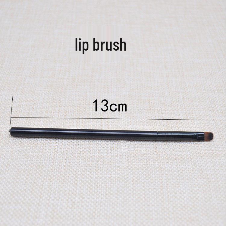 In-Stock Single Pony Hair Brush Set: Eyeshadow, Lip, Angled Nose, Contour, and Shading Makeup Tools