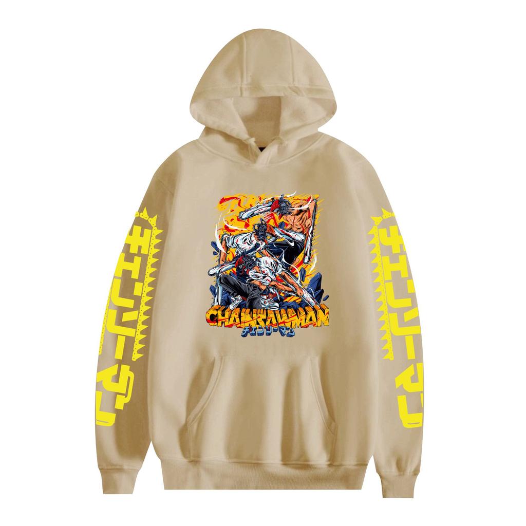 Mode Unisex Freizeit Kettensägenmann Cartoon Hoodies Sweatshirt Outdoor Sport Cosplay Pullover Hoodie