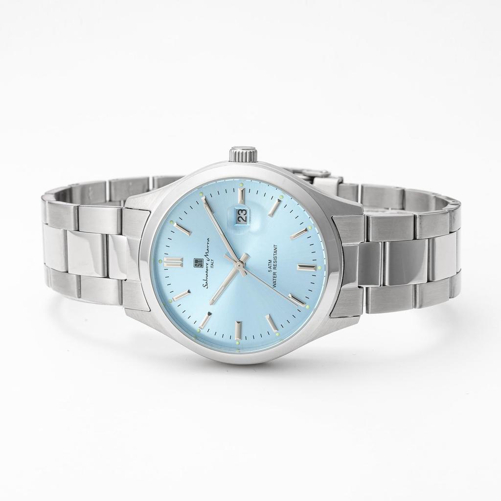 Salvatore Marra Analog Men's Watch Simple Popular Business Waterproof Wristwatch LBL