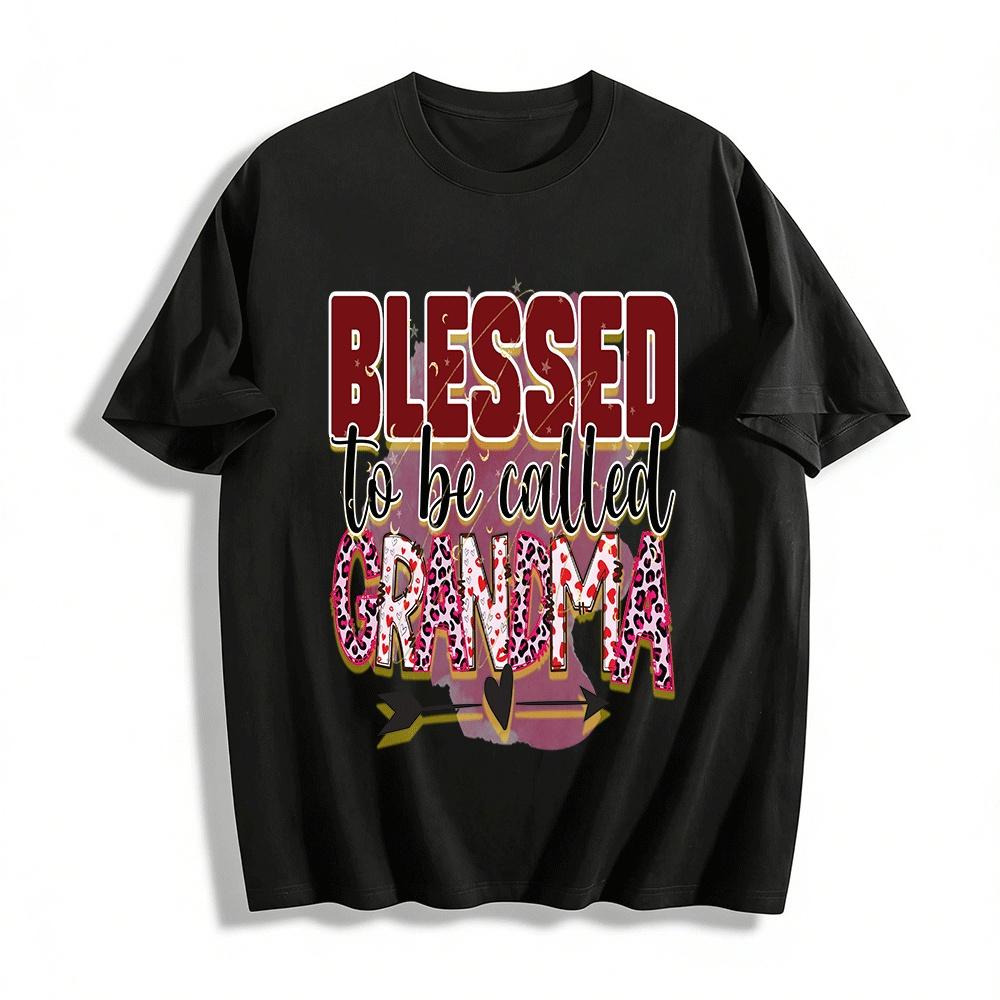 

To Be Called Mimi Graphic Tee Grandma Casual Top Pure XXS