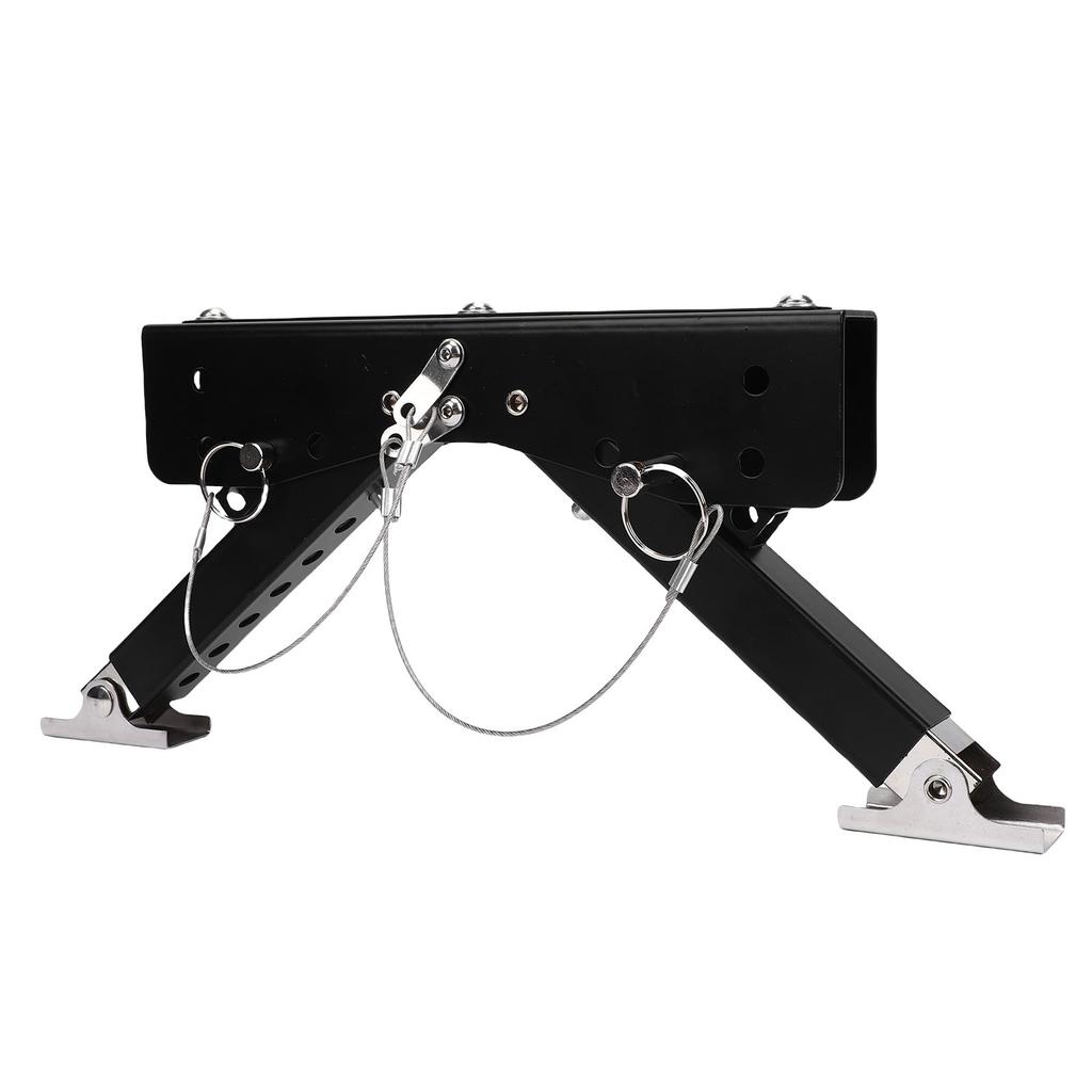 RV Step Support Stabilizer Foldable Height Adjustable Heavy Duty Stair Stabilizer for Motorhome