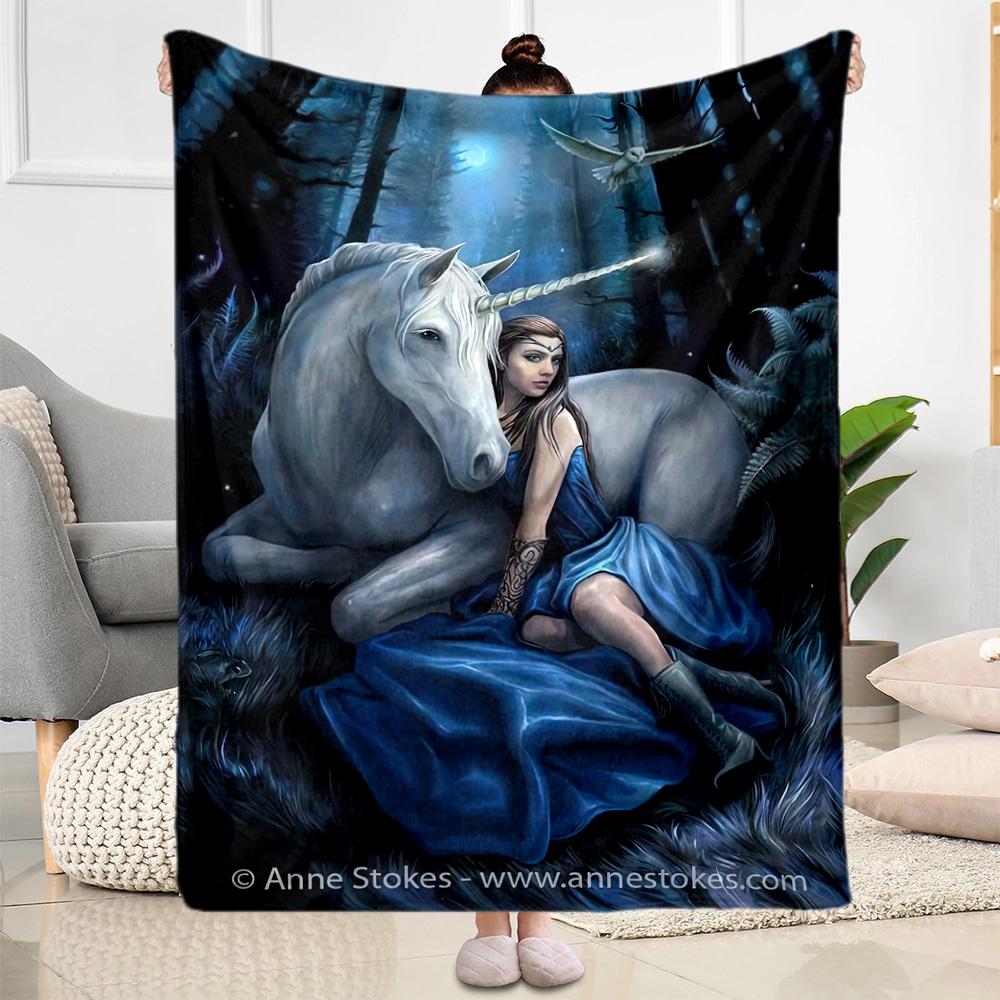 Gothic Style Blanket Soft Warm Cozy Suitable for Office Chair Bedding Chair for All Occasions Modern Gift for Travel Home Birthdays