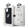 Karl Lagerfeld Klhmp15Sscmkcrhk Iphone 15 / 14 / 13 6.1 Czarny/Black Hardcase Silicone Karl & Choupette Magsafe