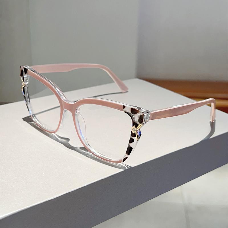 Women Vintage Glasses Stylish New Multi-color Rim Blue Light Blocking Decor Eyeglasses Trendy Brand Design Optical Frames