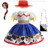 Halloween Toy Woody Dress Up Costume Boys Girls Jessie Cosplay Dress Carnival Party Fancy Sets Kids Stage Performance Outfit