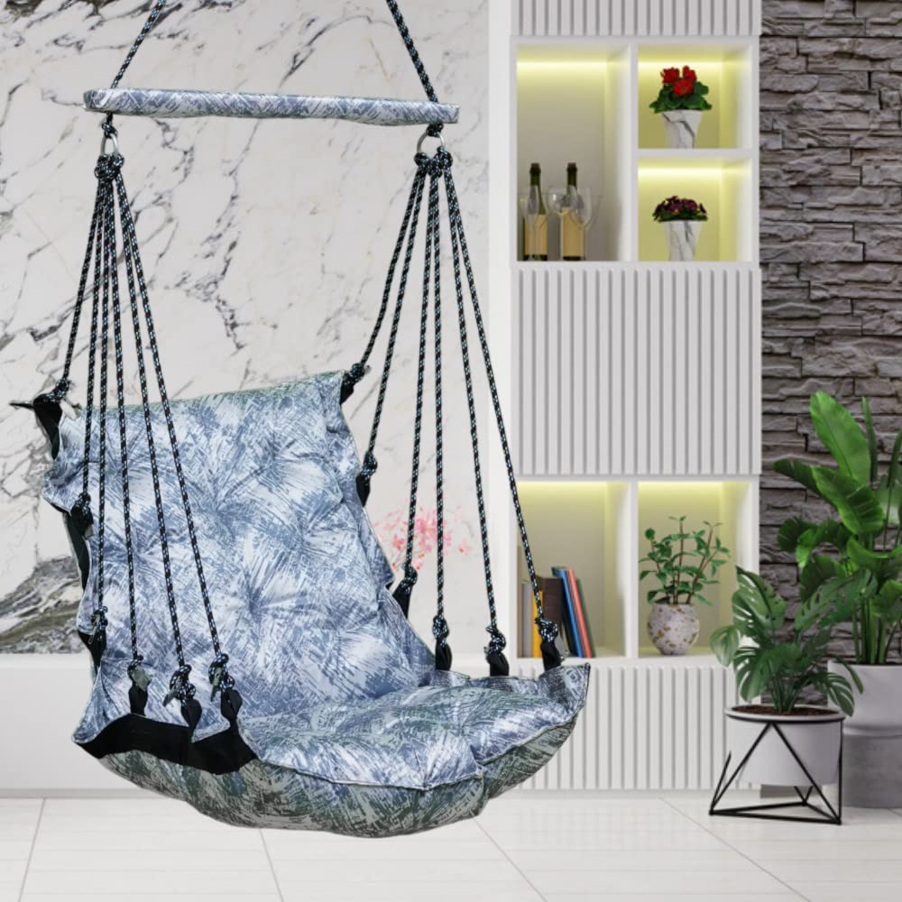 נדנדה לילדים לבית/כיסא לילדים/נדנדה לילדים -כחול אוקיינוס-מתכת,20 ס"מ,4 ס"מ