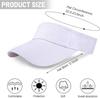 Visors For Women Sun Visor Hat Beach Hats Sports Outdoor Uv Protection Men Golf Tennis Visor