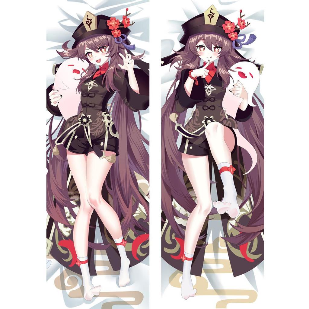Buy Game Genshin Hu Tao Dakimakura Hutao Cosplay Peach Skin