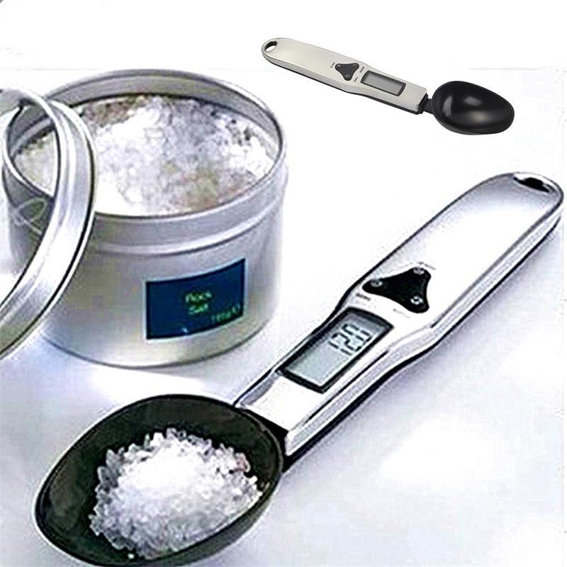 500G/0.1G Precise Digital Kitchen Measuring Spoons Electronic Spoon Lcd Display