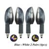 Motorcycle LED Turn Signal 12V ABS Scooter Flashing Light Universal for CFMOTO 150 250 450 650 NK Suzuki SV400 SV650 V-Strom