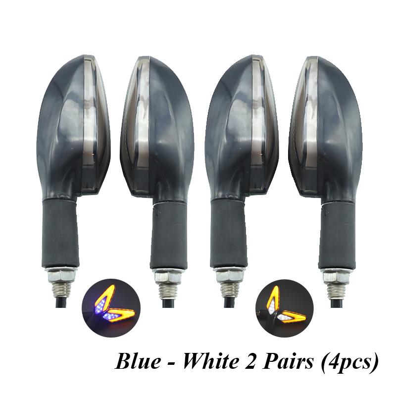 Motorcycle LED Turn Signal 12V ABS Scooter Flashing Light Universal for CFMOTO 150 250 450 650 NK Suzuki SV400 SV650 V-Strom