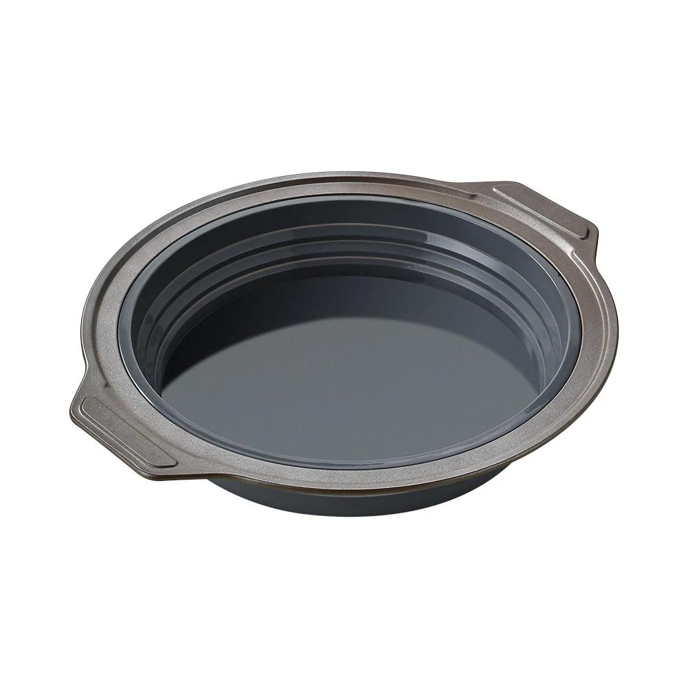 

Складная форма для выпечки торта из пищевого антипригарного силикона, круглая форма, прямоугольная силиконовая форма для выпечки хлеба, круглая форма для торта