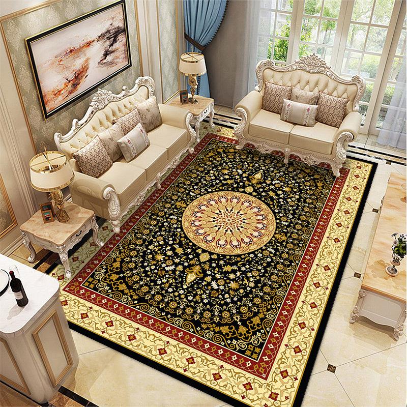 Persian Carpet Living Room Bedroom Home Sofa Tea Table Floor Mat Bedside Mat