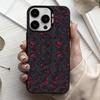 L-Luxury Carbon Fiber Pattern Cool  Phone Case For iPhone17,16,15,14,13,12,11 Plus,Pro Max Black Candy silver phone case