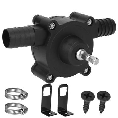 Small Electric Drill Pump Heavy Duty Round Shank Liquid Transfer Pump Portable Self-priming Self Suction Centrifugal Pump