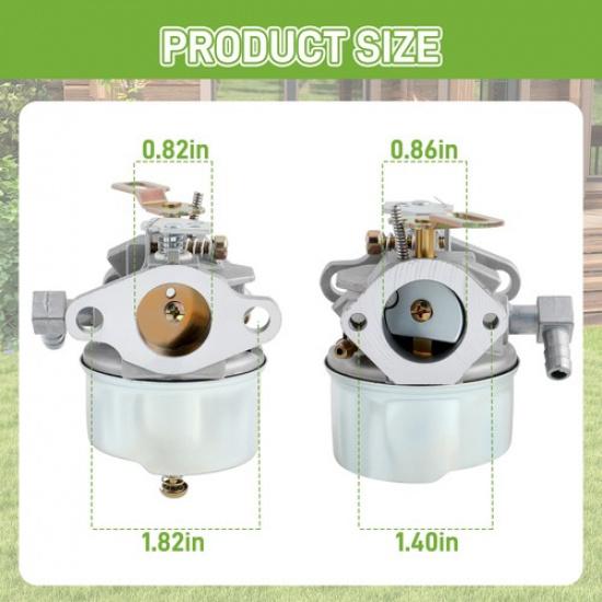 Carburetor CARB Compatible With Tecumseh Snowblower 640298 OHSK70 OH195SA 5.5hp