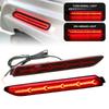 3 Functions DC12V 2PCS LED DRL Rear Bumper Brake Light for Toyota Camry 2007-2013 RAV4 2020 Lexus NX 2015-2018 RC 2015-2018