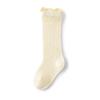 Breathable Summer Mesh Cotton Baby Socks with Ruffled Top