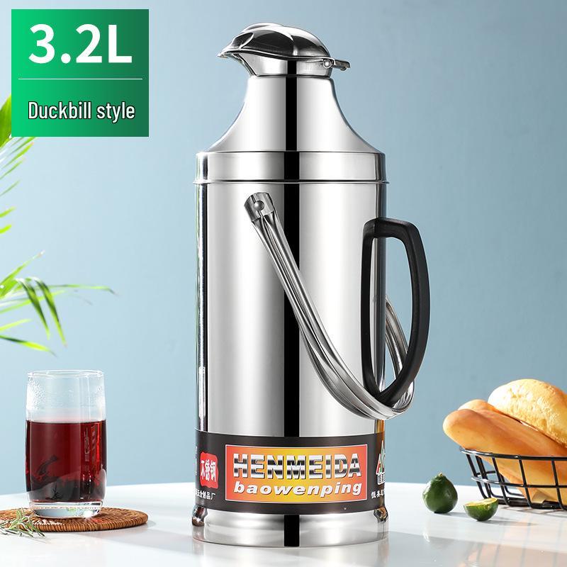 

Large Capacity 316 Stainless Steel Thermal Bottle & Electric Kettle for Home Use 2.0L Eagle Spout, Holds 2kg Water