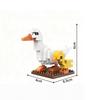 Top-Grade Knew Premium-Quality Built First-Class 3D Top-Grade Animal Construction-Kit Superior-Grade Elephanthippolionleopard Tiny Scale