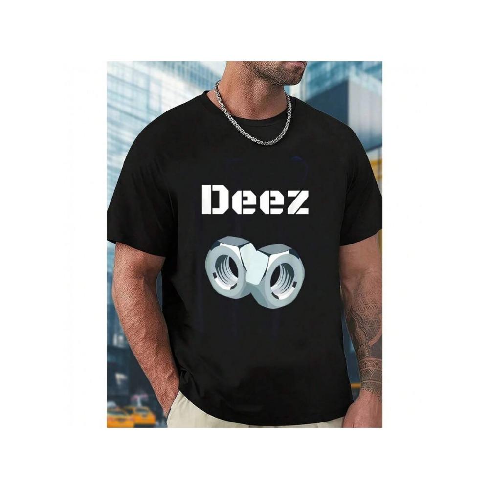

Fun graphic T-shirts for men and women soft and breathable cotton round-neck T-shirts S