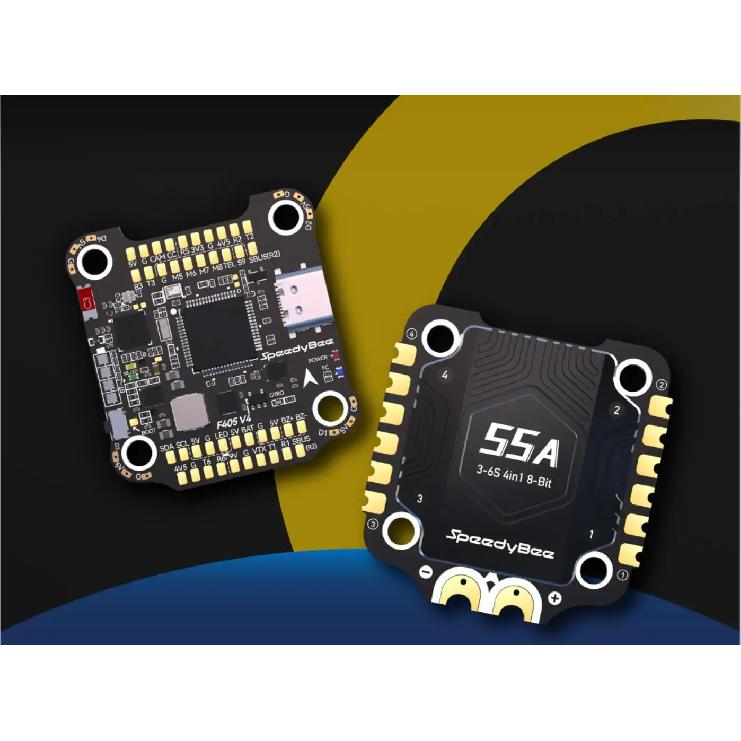 For Speedybee F405 V4 Stack BLS 55A 4-in-1 ESC&FC RC iNAV Betaflight Configure Bluetooth 3-6S FPV 5-8 inch frame Drone parts