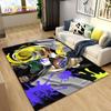 Splatoon,PC Game Gamer Cartoon Area Rug,Carpet Rug for Living Room Bedroom Sofa Doormat Decoration, Kids Play Non-slip Floor Mat