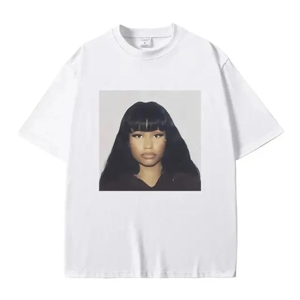 Nicki Minaj portrait graphic T-shirt XXL
