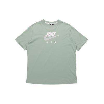 Air Logo Casual Sports Short-Sleeve T-Shirt Women Tops Emerald CZ8615-006
