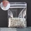 5A Zircon Flat Bottom Transparent White Nail Art Rhinestones - Mini Size, Super Shiny