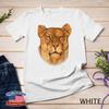 Lioness T-shirt Female Lion Face Shirt I Love Lions Gift Unisex T-shirt