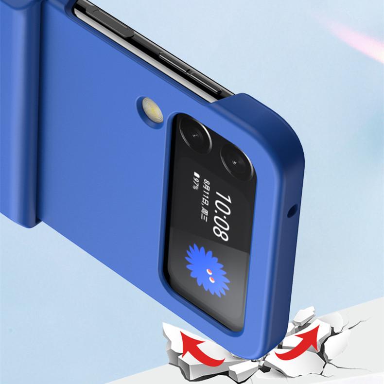 Anti -Fingerprint Shockproof Zflip4 Case For Samsung Galaxy Z Flip4 Flip 4 5g Flip3 Flip 3 Protection Cover For Samsung Flip4