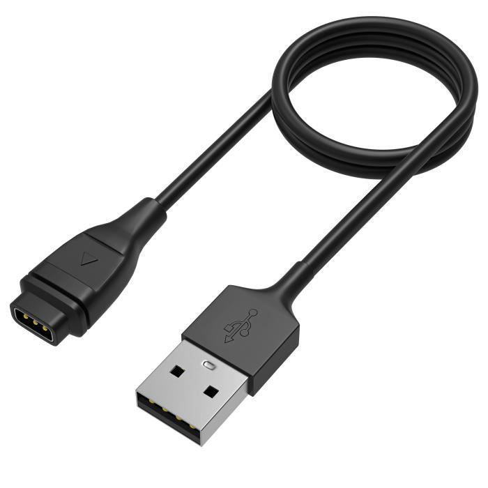 Charger for Coros Pace3-Pace 2-Apex 2-Apex 2 Pro-Vertix 2 Smartwatch - PHONILLICO - Black
