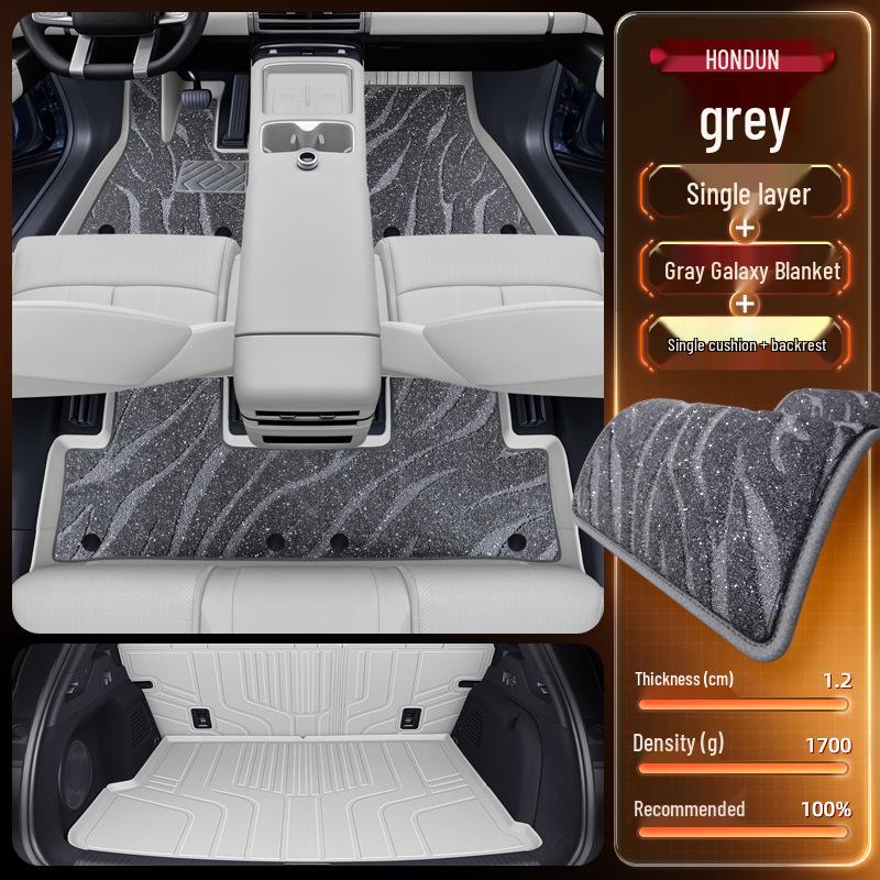 BYD Leopard Titanium 7 TPE Floor Mats 2025 - Complete Interior Car Mat Set
