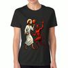 T-shirt da Donna in Cotone con Gesù su Scooter, Stampa Premium in Puro Cotone, Resistente, per il Tempo Libero e alla Moda. Design Cool, Goditi Divertimento e Comfort, Regalo Ideale C