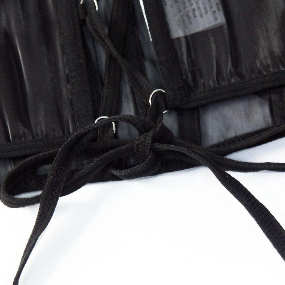 Transparent Lace Corset Belt Mesh Girdle Body Shaper Breathable Waist Trainer Shapewear  Female